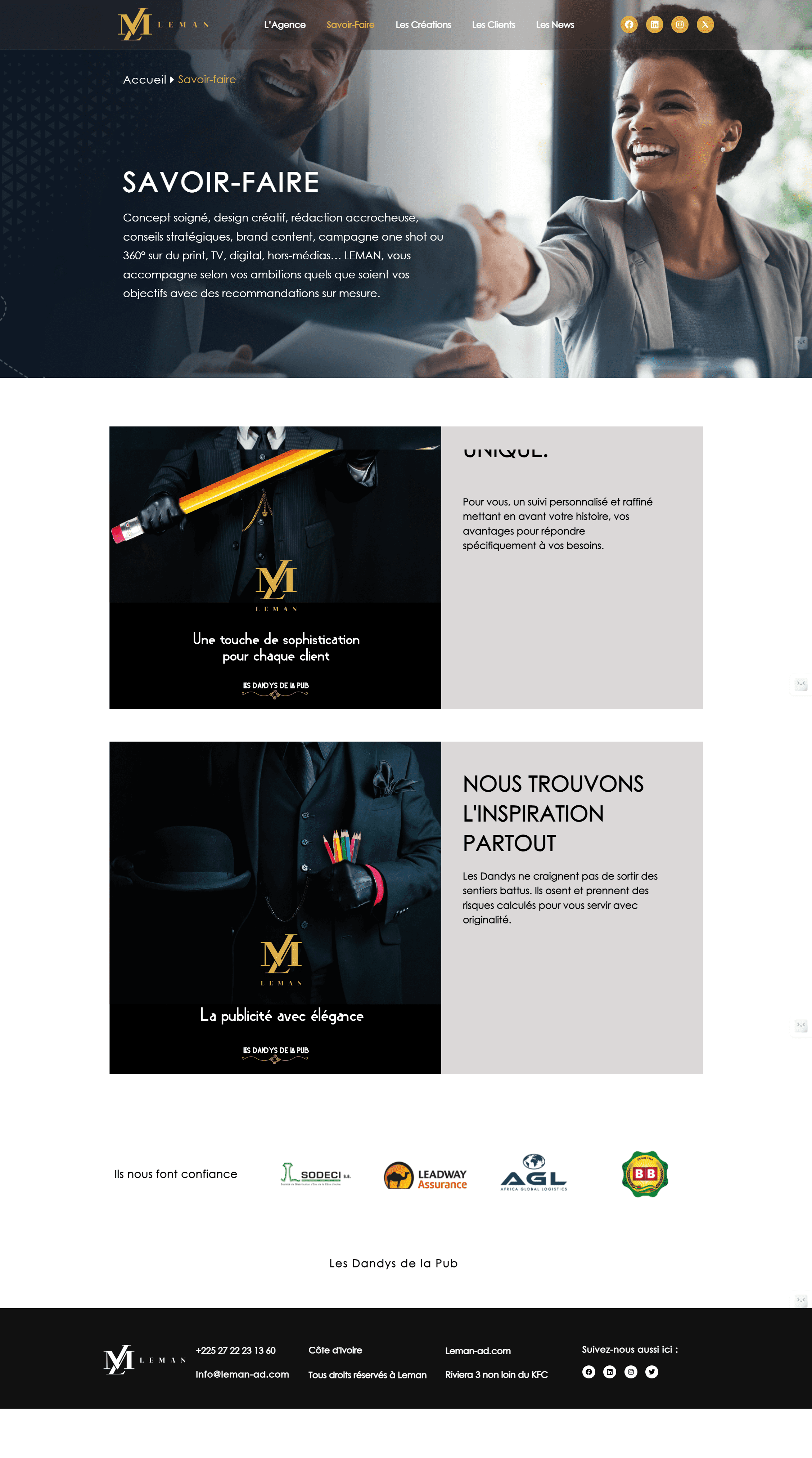 Site Leaman conçu par Anne Flore (2)